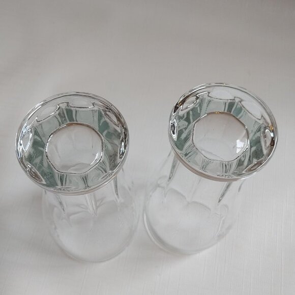 Alexander Keith's Pint Glasses PAIR Beveled Base - Picture 6 of 6